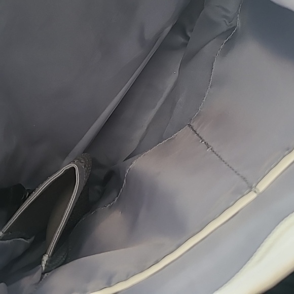 IHKWIP Bag White and Black Shoulder Bag with Adjustable Strap - Picture 4 of 7